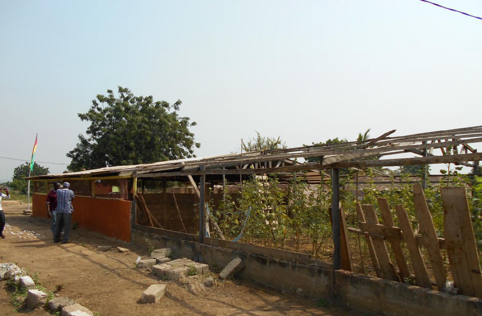 The original poultry barn where Emperor Academy began in 2013