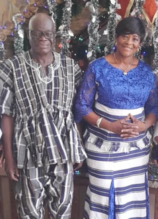 Dr. Anthony Akunzule and Mary-Claire Agamba, Managing Directors of Emperor Academy, at Christmas 2025